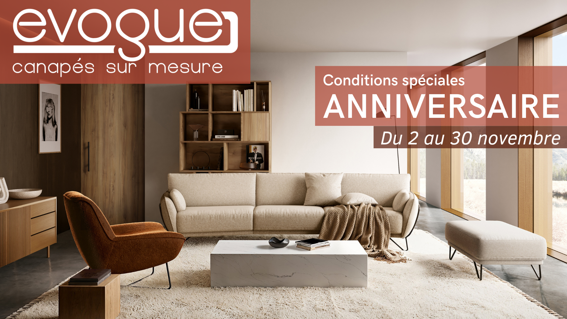 Evogue anniversaire